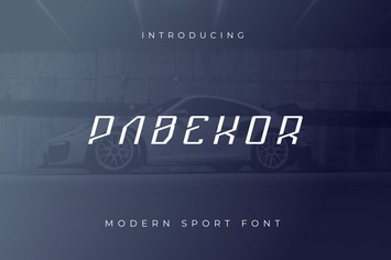 Pabekor Font