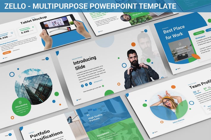 Zello - Multipurpose Powerpoint Template