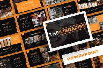 The Libraries - Powerpoint Template