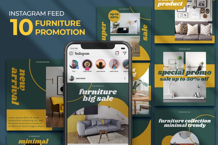 Instagram Feed - Furniture Promotion