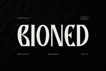 Bioned - Modern Display Fonts