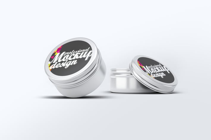 Round Tin Can Mock-Up