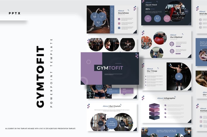 Gymtofit - Powerpoint Template