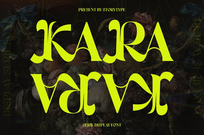 Kara Serif Display Font