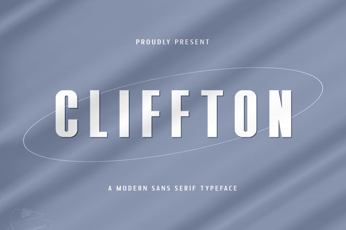 Cliffton - Modern Sans Serif Typeface