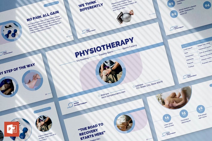 Physiotherapy PowerPoint Presentation Template