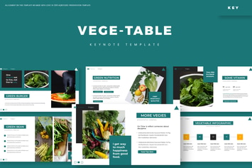 Vegetable - Keynote Template