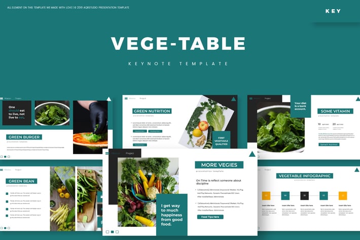Vegetable - Keynote Template