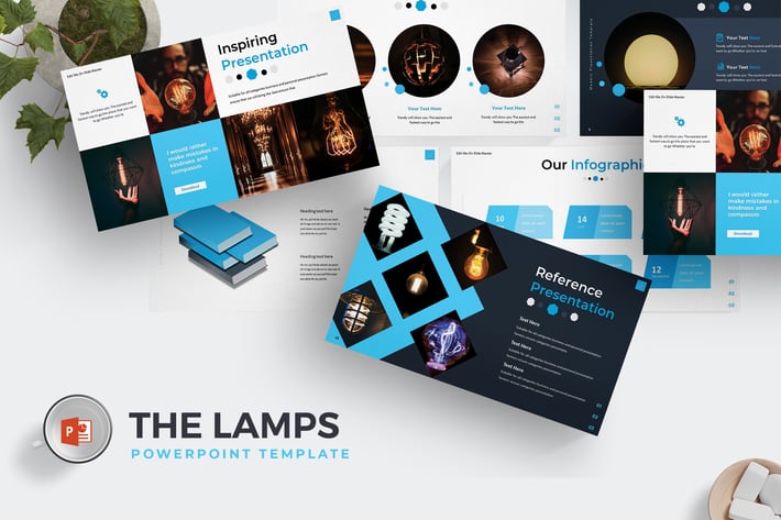 The Lamps - Powerpoint Template