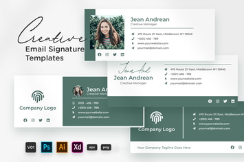 Creative Email Signature V01
