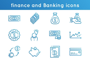 Finance and Banking Icons