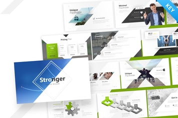 Stronger Keynote Presentation Template