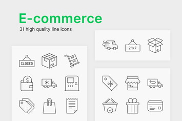 E-commerce Icons