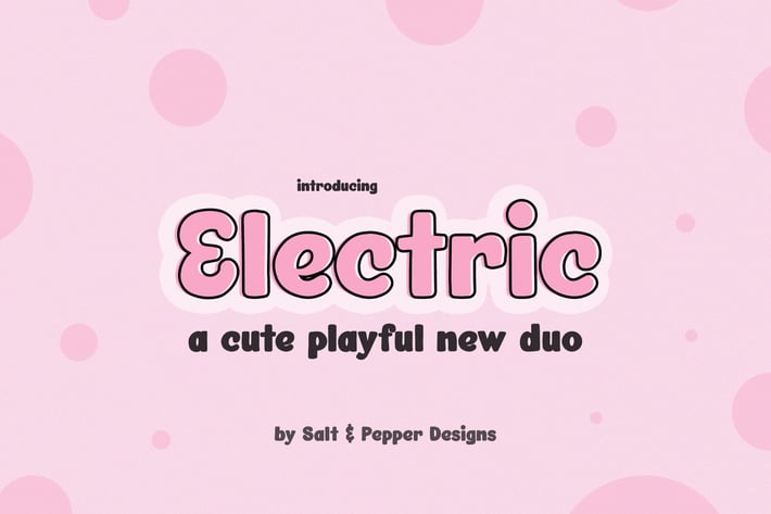 Electric Font Duo