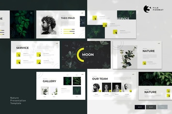 Moon - Nature Presentation Template