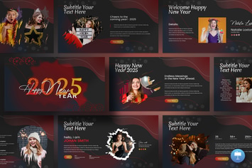 Happy New Year Keynote Template