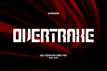 Overtraxe Fonts