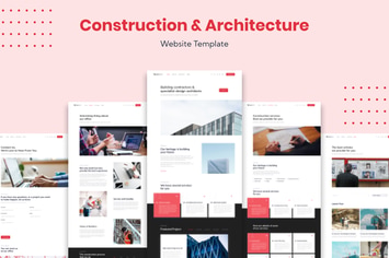 Architecture and Construction Website Template