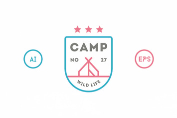 20 Line Badges