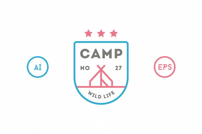 20 Line Badges