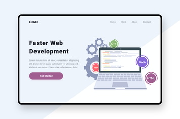 Web Development Illustration