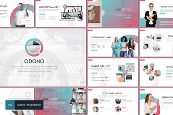 Odono - Creative Keynote Template