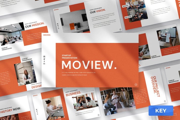 Moview - Keynote Presentation Template