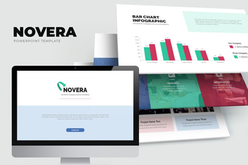 Novera : Corporate Business Brochure Powerpoint
