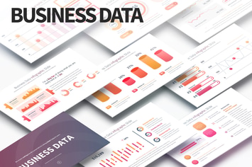Business Data - PowerPoint Infographics Slides