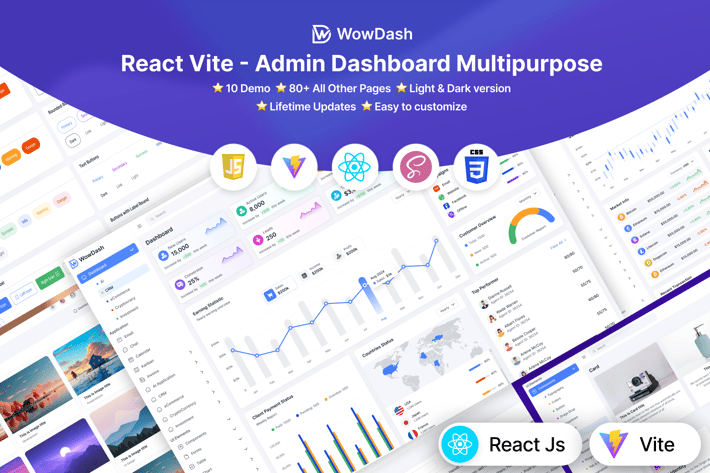 WowDash - React JS (Vite) Admin Dashboard Template