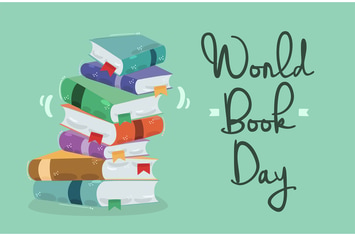 World Book Day Background Illustration (3)