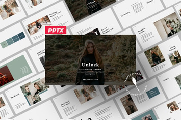 Unlock Business Brand Powerpoint