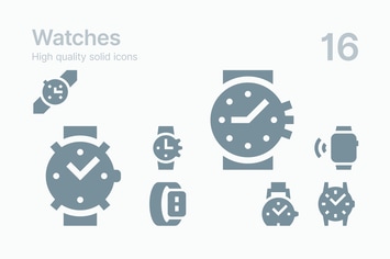 Watches Icons