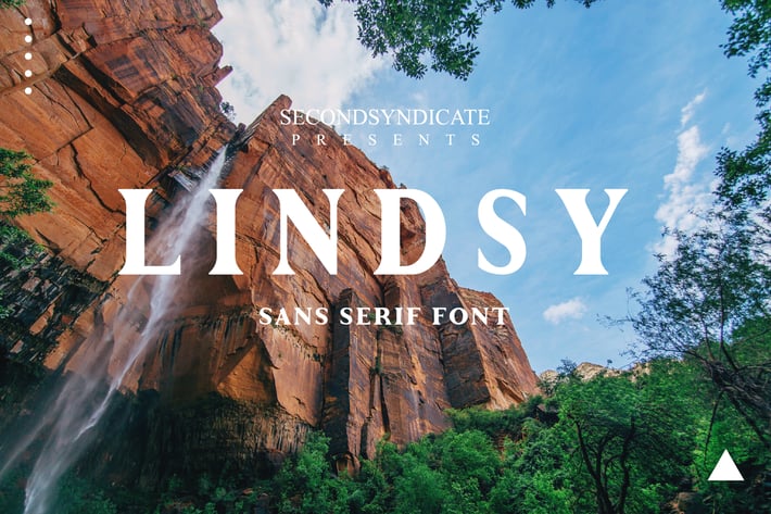 LINDSY - Sans Serif Font