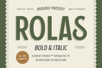 Rolas - Bold and Italic