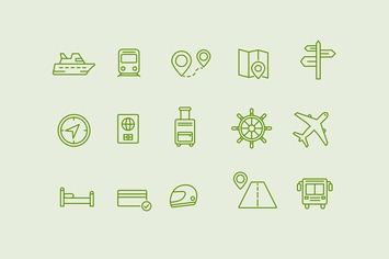 15 Journey Icons