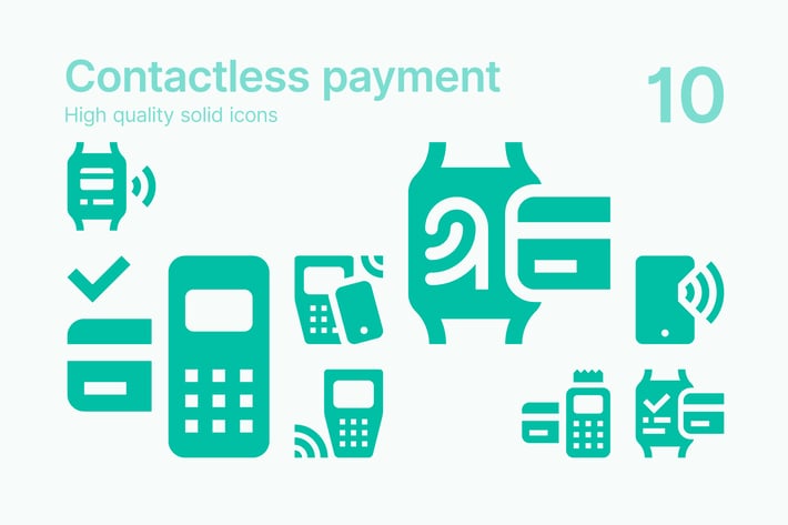 Contactless Payment icons