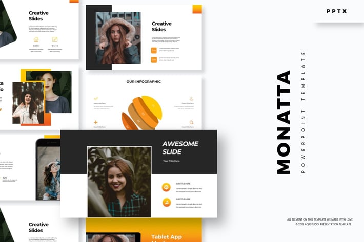 Monatta - Powerpoint Template