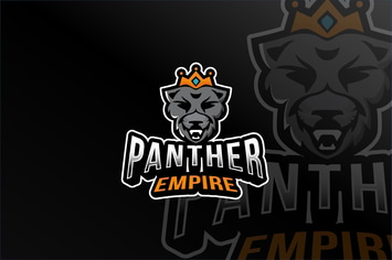 Panther Empire Esport Logo Template