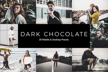 20 Dark Chocolate Lightroom Presets & LUTs