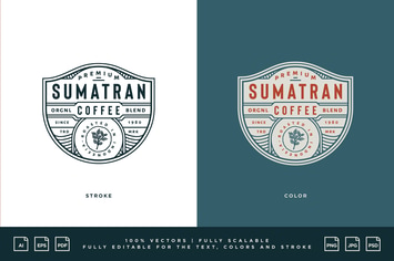 Coffee Logo - Sumatran Coffee - Original Blend