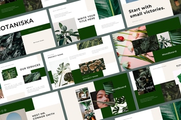 Botaniska PowerPoint Template