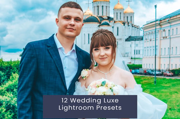 12 Wedding Luxe Lightroom Presets