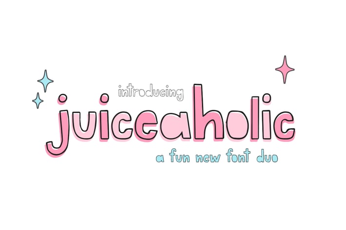 Juiceaholic Font Duo