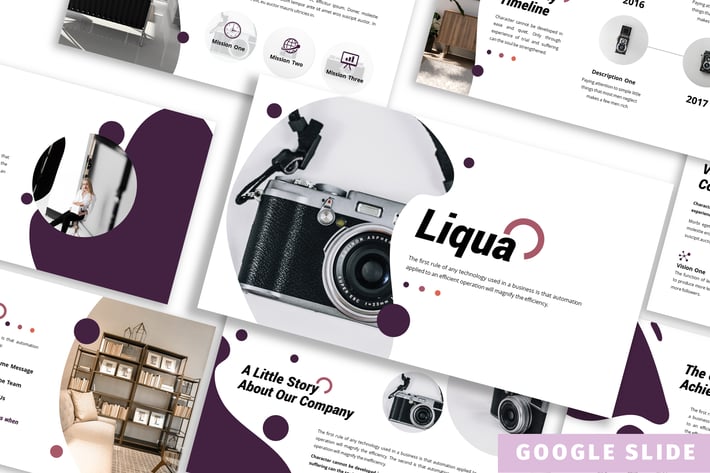 Liqua - Business Google Slide Template