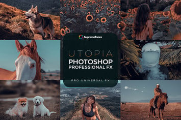 Utopia Photoshop Actions 