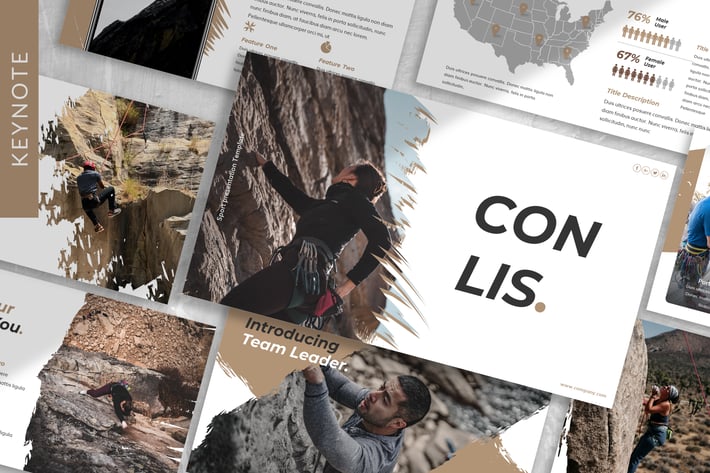 Conlis - Sports Keynote Template
