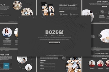Bozeg - Simple Keynote Template
