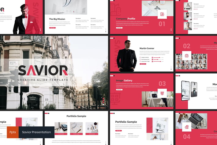 Savior - Business Powerpoint Template