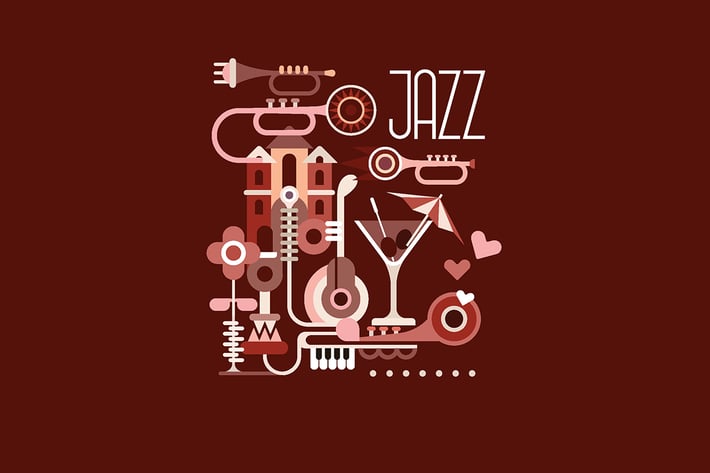 Jazz vector illustration